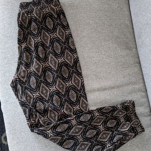 Veronica M black/beige jogger pants